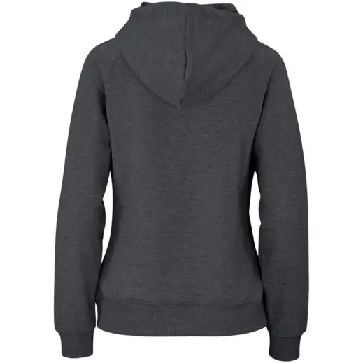 Ladies Harvard Heavyweight Charcoal Back